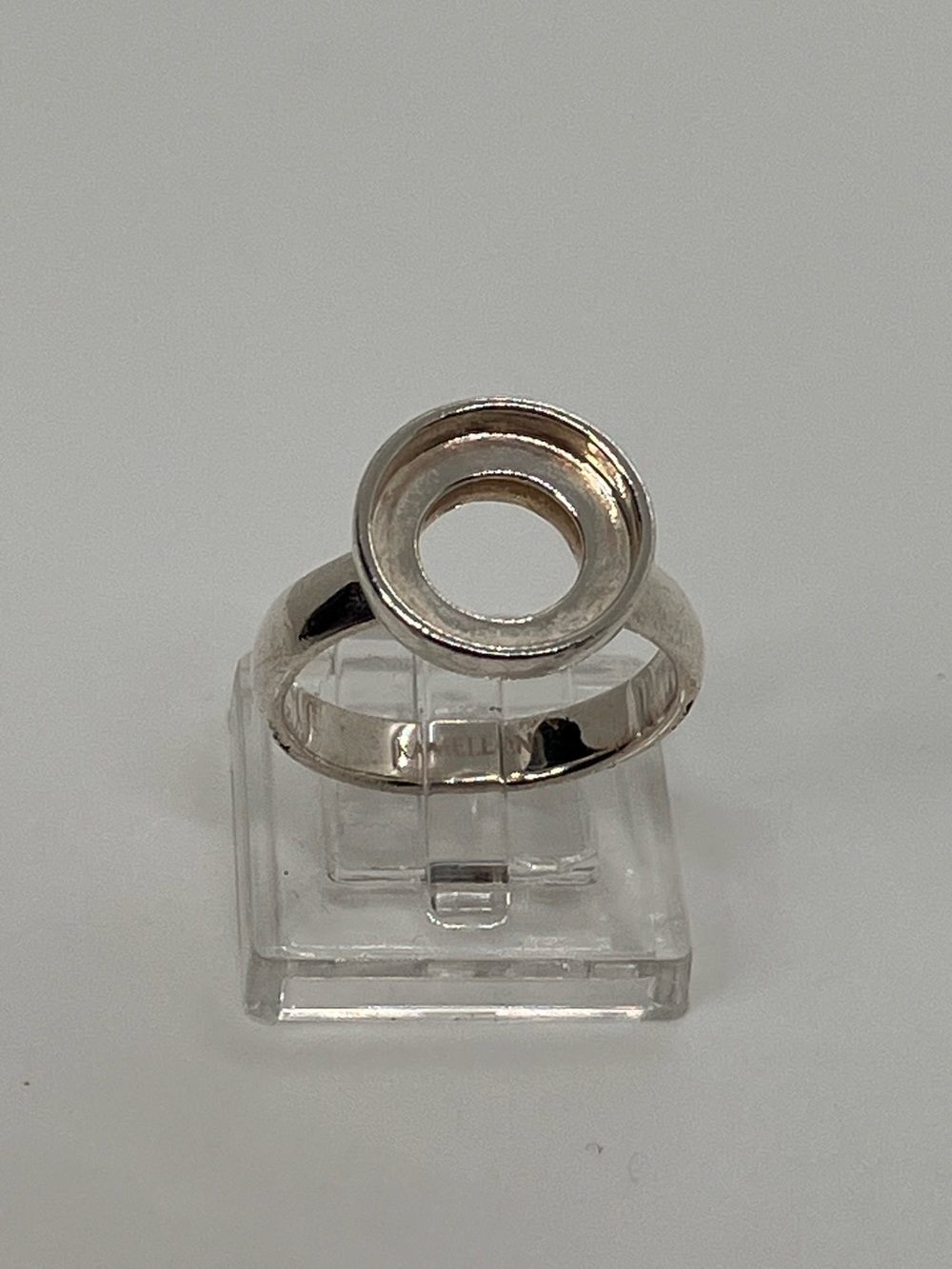 Kameleon 925 Sterling Silver Classic Jewel Pop Ring Sz 8